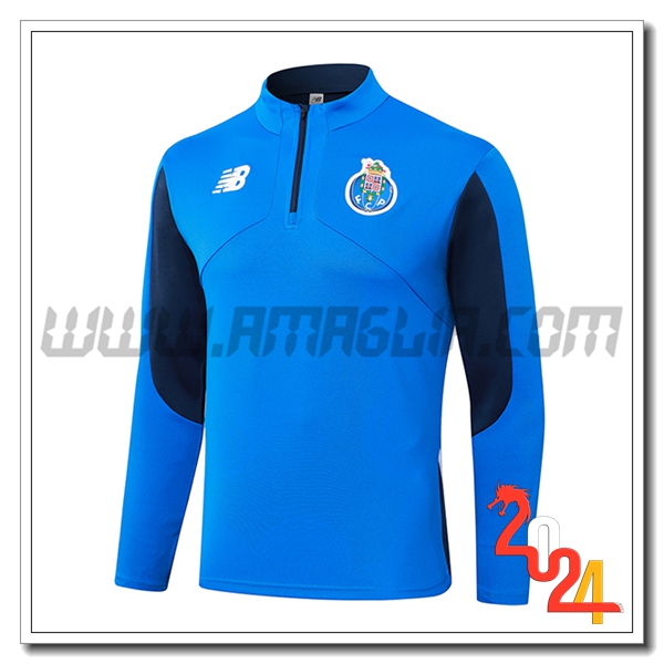 Felpa Allenamento FC Porto Blu 2024 2025