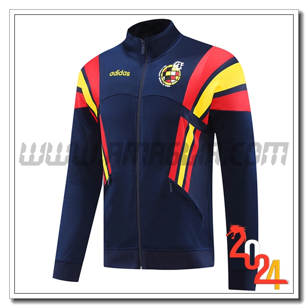 Giacca Calcio Spagna Blu Reale 2024 2025