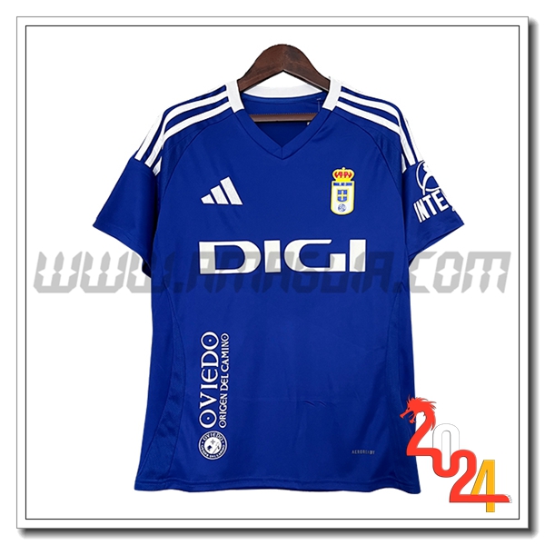 Real Oviedo Prima Maglia Calcio 2024 2025