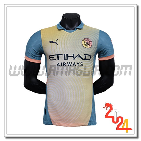 Manchester City Fourth Maglia Calcio 2024 2025