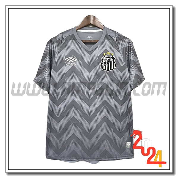 Maglia Calcio Santos FC Edizione speciale 2024 2025 Grigio