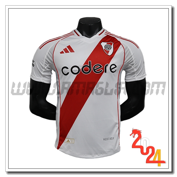 River Plate Prima Maglia Calcio 2024 2025