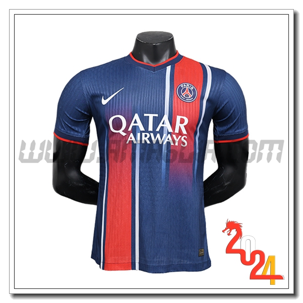 Maglia Calcio PSG Edizione speciale 2024 2025 Blu/Rosso