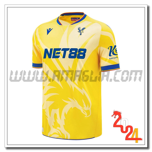 Crystal Palace Seconda Maglia Calcio 2024 2025