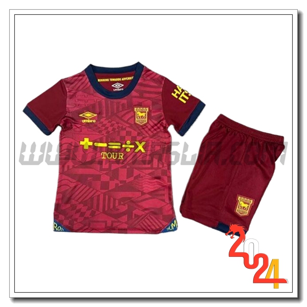 Kit Maglia Ipswich Town Bambino Seconda 2024 2025