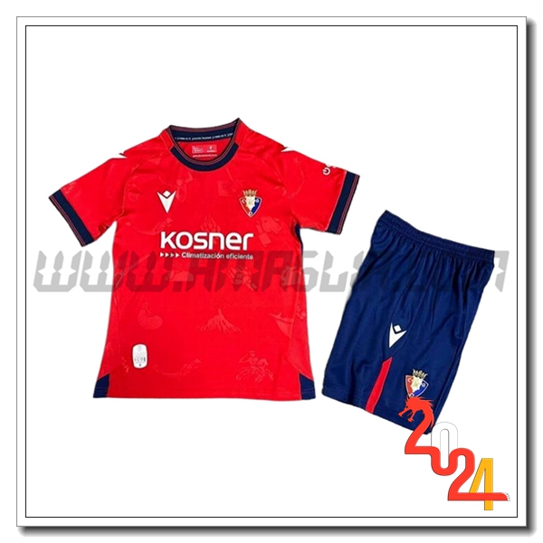 Kit Maglia Osasuna Bambino Prima 2024 2025