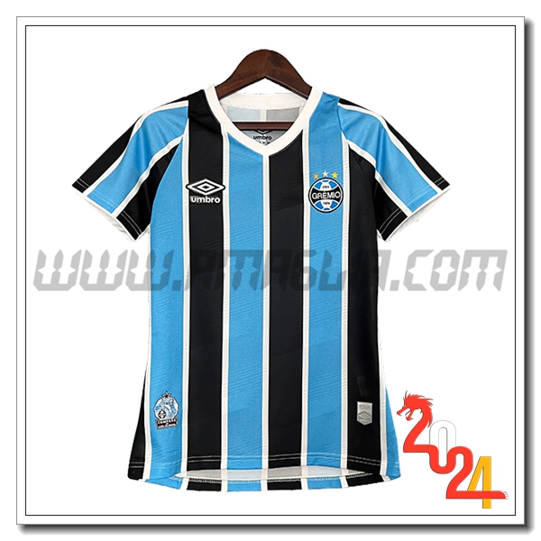 Prima Maglia Calcio Gremio Donne 2024 2025