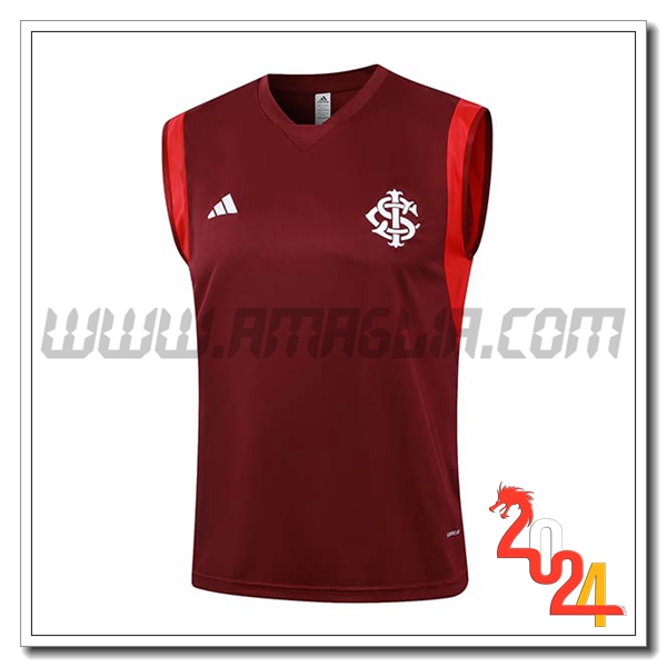 Canotta Allenamento Brasile Rosso 2024 2025