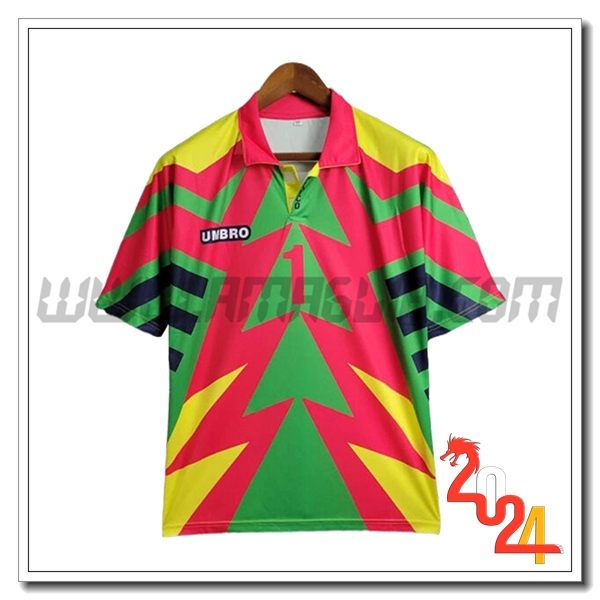 Maglia Retro Portiere Messico 1998 Verde/Rosso