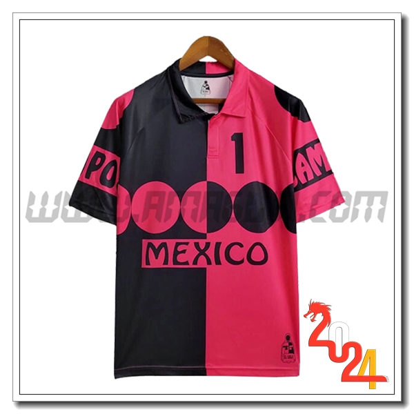 Maglia Retro Portiere Messico 1998 Nero/Rosa