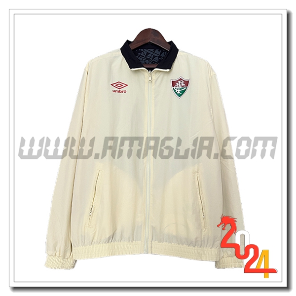 Giacca A Vento Fluminense Beige 2024 2025