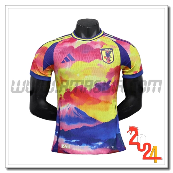 Maglia Squadra Giappone Special Edition 2024 2025 GIALLO/Rosa