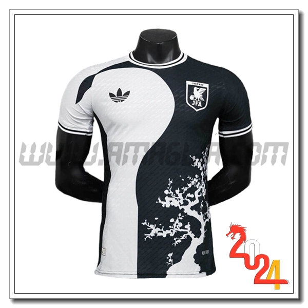 Maglia Squadra Giappone Special Edition 2024 2025 Nero/Bianco