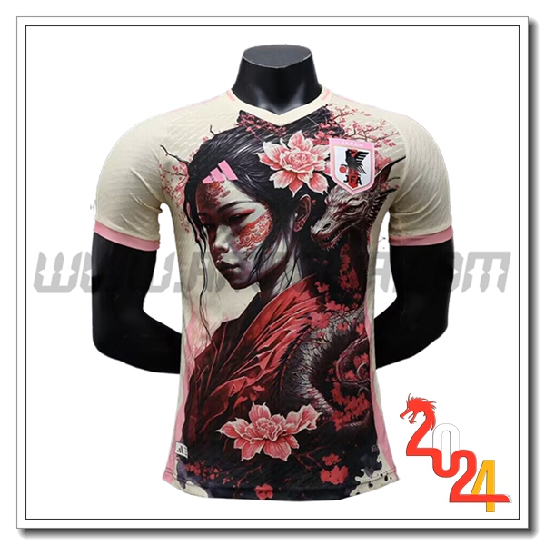 Maglia Squadra Giappone Special Edition 2024 2025 GIALLO/Rosso