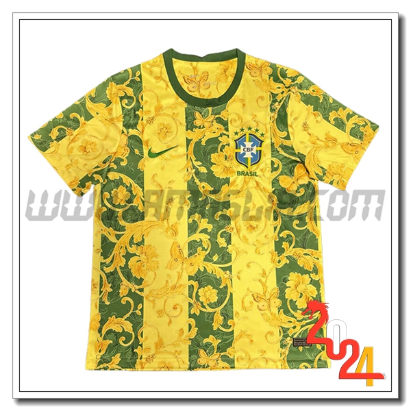 Maglia Squadra Brasile Special Edition 2024 2025 GIALLO