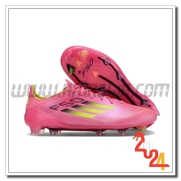 Adidas Scarpe Da Calcio F50 ELITE FG Rosa/Verde