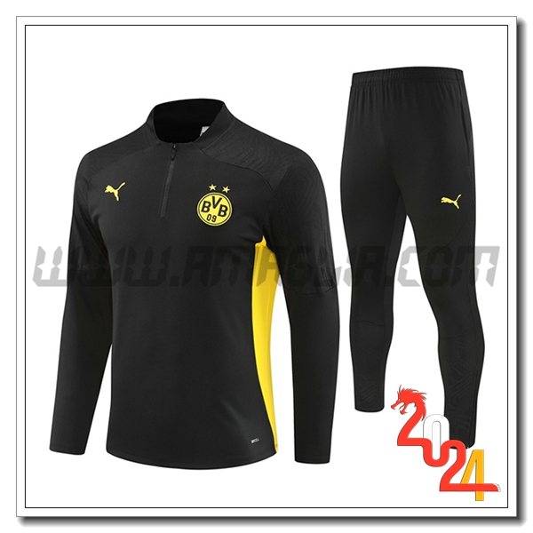 Tuta Allenamento Dortmund Nero/Giallo 2024 2025