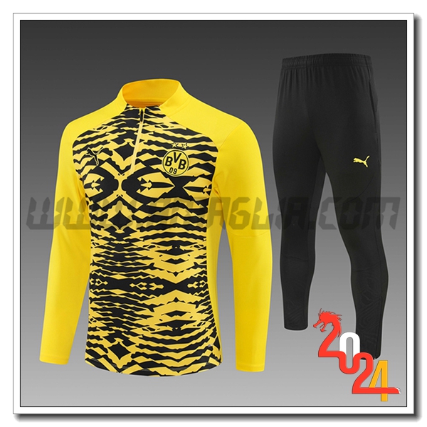 Tuta Allenamento Dortmund Bambino Giallo/Nero 2024 2025