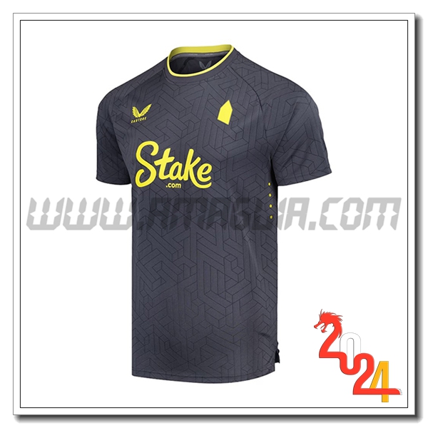 Everton Seconda Nuovo Maglia 2024 2025 Verde