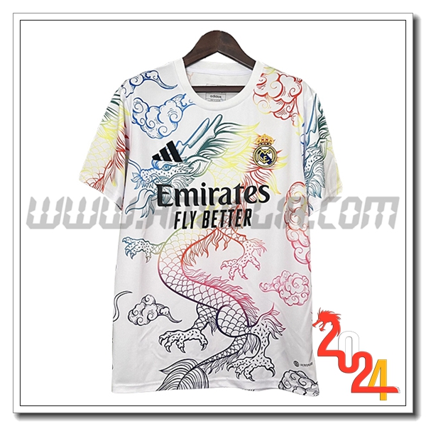 Maglia Calcio Real Madrid Special Edition 2024 2025 Bianco