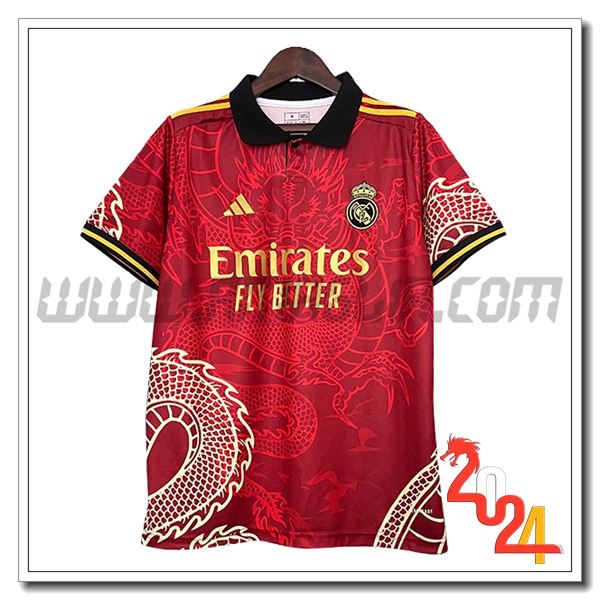 Maglia Calcio Real Madrid Special Edition 2024 2025 Rosso