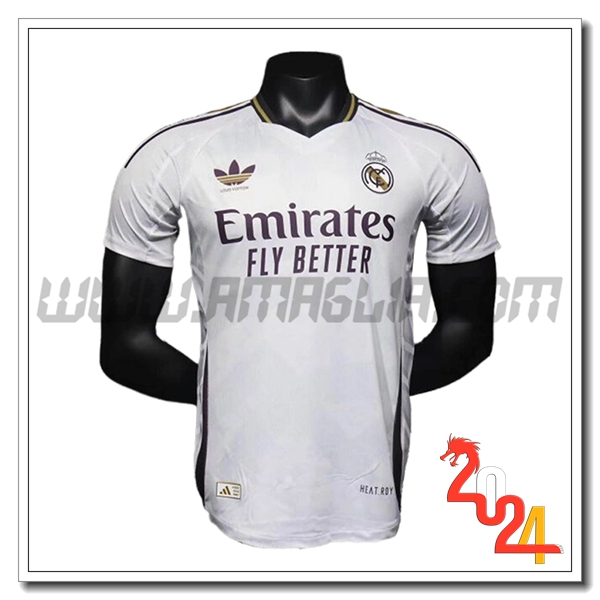 Maglia Calcio Real Madrid Special Edition 2024 2025 Bianco