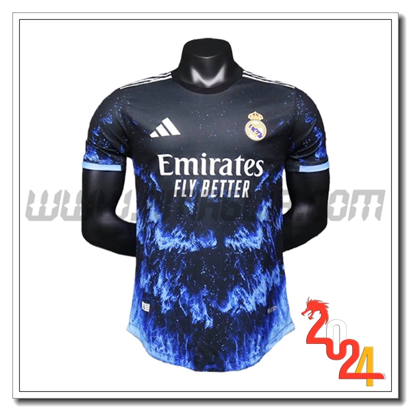 Maglia Calcio Real Madrid Special Edition 2024 2025 Blu marino