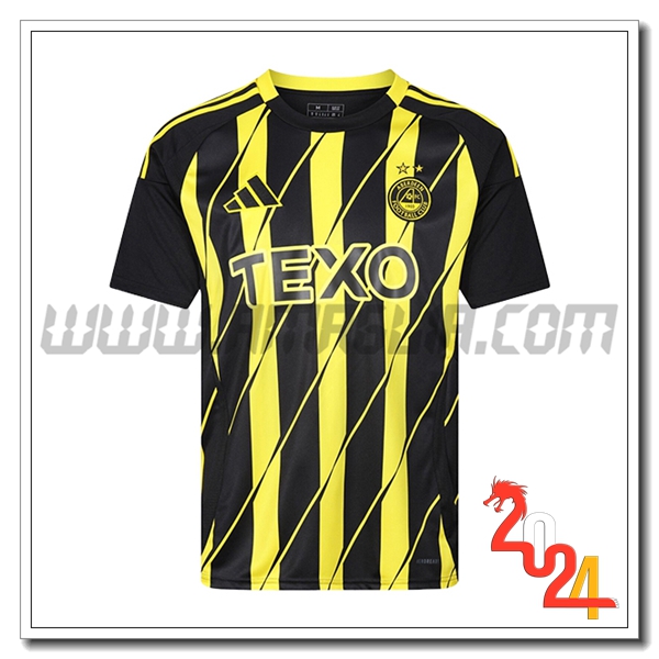 Aberdeen FC Seconda Maglia Calcio 2024 2025