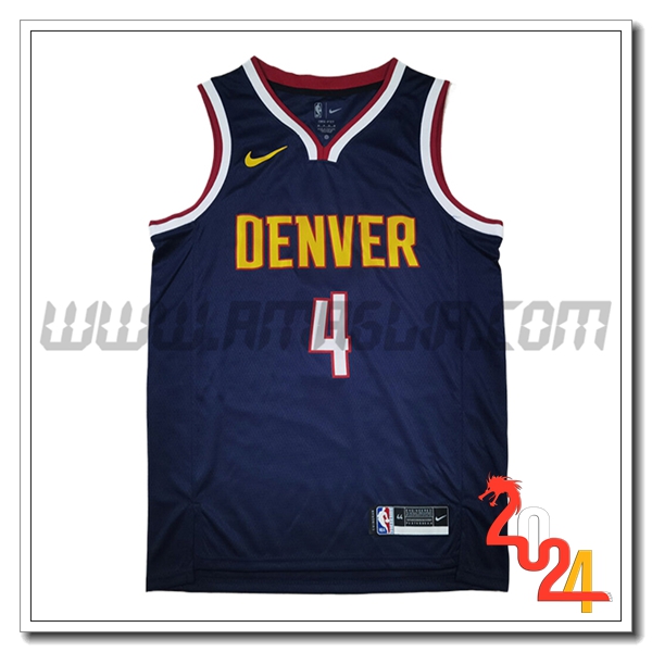 Maglia Denver Nuggets (WESTBROOK #4) 2024/25 Blu Scuro