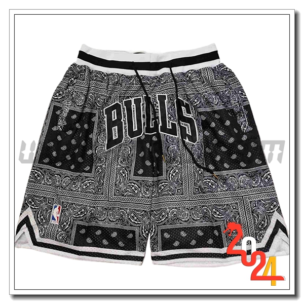 Pantaloncini NBA Chicago Bulls 2024/25 Nero -02