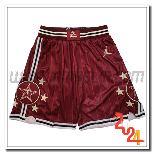 Pantaloncini NBA American All-Star 2024/25 Rosso