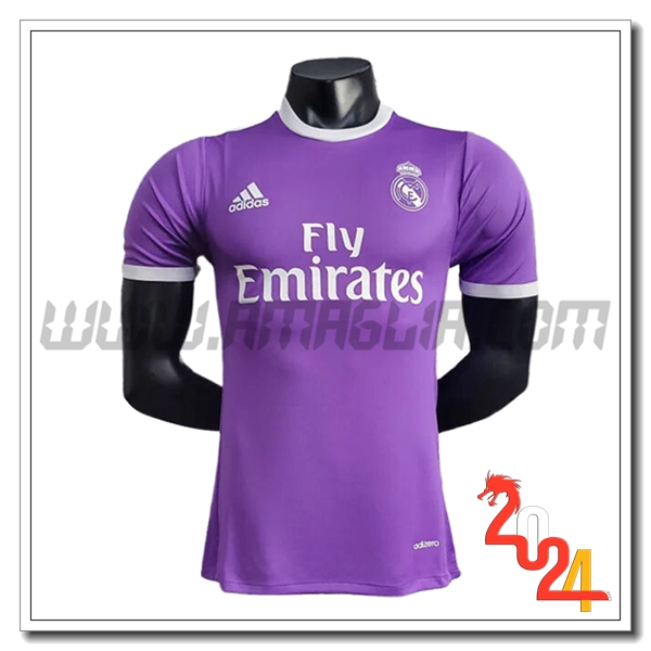 Seconda Maglia Retro Real Madrid 2016/2017