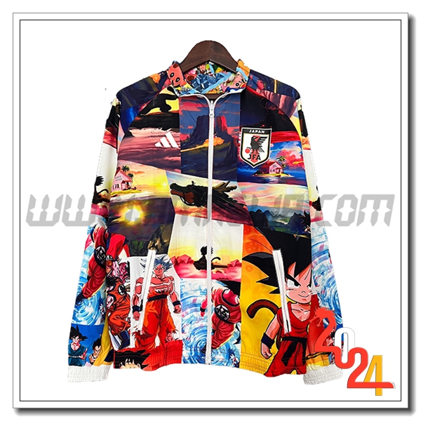 Giacca A Vento Giappone Rosso/viola 2024 2025