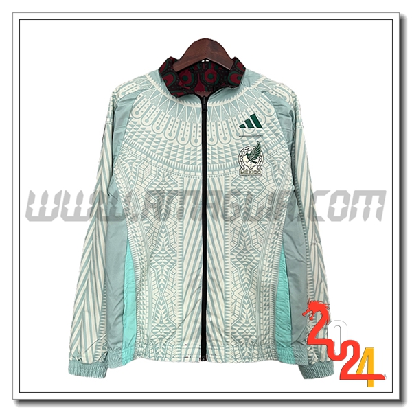 Giacca A Vento Messico Grigio/Blu 2024 2025