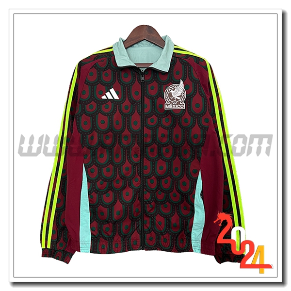 Giacca A Vento Messico Rosso/Verde 2024 2025