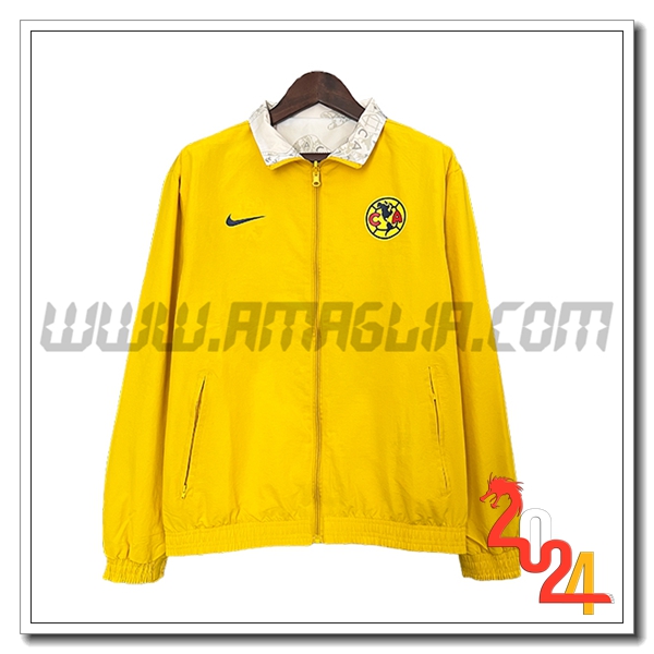 Giacca A Vento Club America Giallo 2024 2025