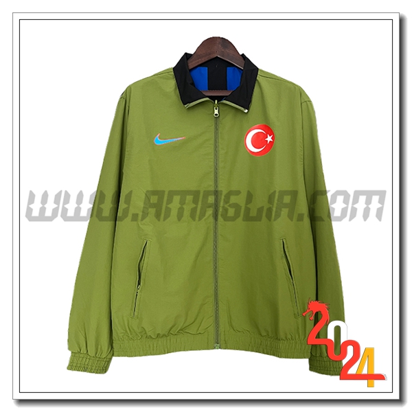 Giacca A Vento Turco Verde 2024 2025