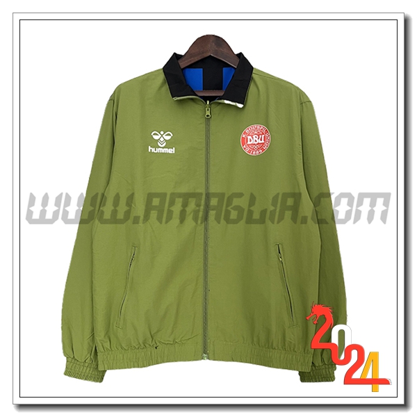 Giacca A Vento Danimarca Verde 2024 2025