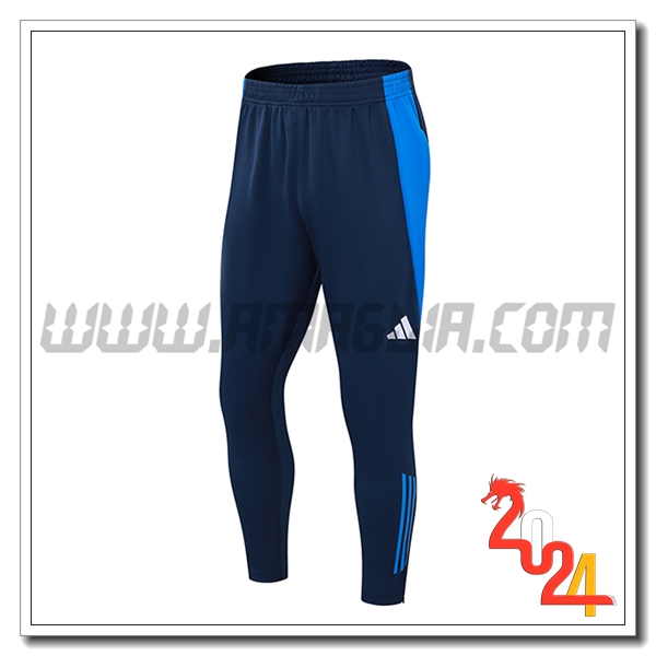 Pantaloni Allenamento Adidas Blu Reale 2024 2025