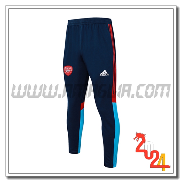 Pantaloni Allenamento Arsenal Blu/Rosso 2024 2025