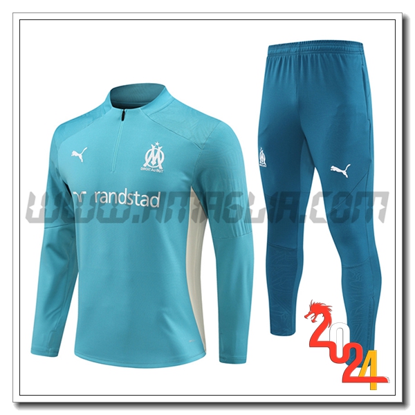 Tuta Allenamento Marsiglia Verde 2024 2025