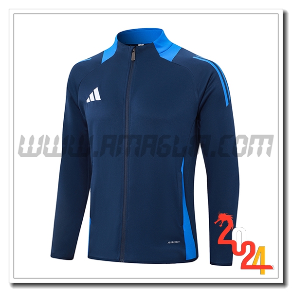 Giacca Calcio Adidas Blu Reale 2024 2025