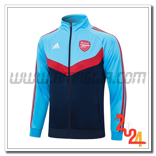 Giacca Calcio Arsenal Blu/Rosso 2024 2025