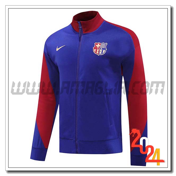 Giacca Calcio FC Barcellona viola/Rosso 2024 2025
