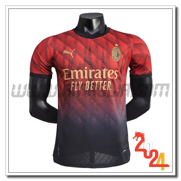 Maglia Calcio AC Milan Cathedral Edizione speciale 2024 2025 Rosso