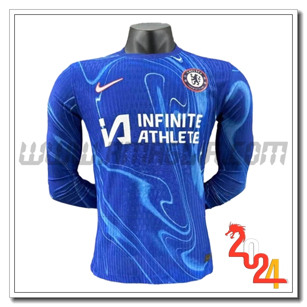Prima Maglia Calcio FC Chelsea Maniche lunghe 2024 2025