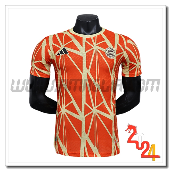 Maglia Calcio Bayern Monaco Edizione speciale 2024 2025 Arancia