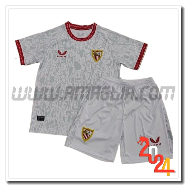 Kit Maglia Sevilla Bambino Prima 2024 2025