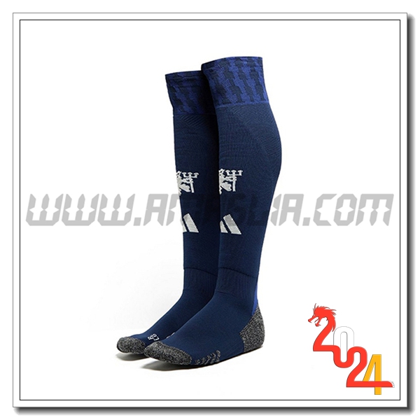 Calzini Calcio Manchester United Seconda 2024 2025