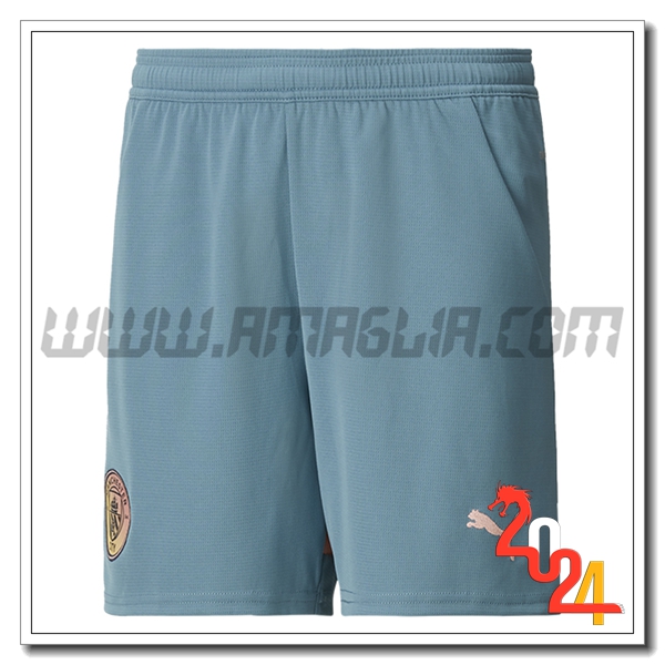 Pantaloncini Calcio Manchester City Quarta 2024 2025
